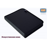 Папка для сервисной книжки "Практик". Искусственная кожа. Формат А5. Цвет: черный.